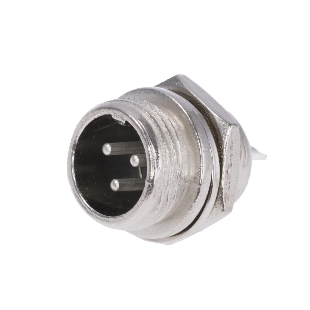 Роз'єм GX12-3 (MIC-333 Mini) за ціною від 21.90 грн - РКС